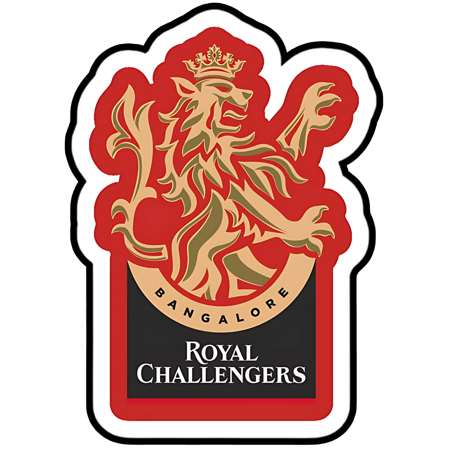 RCB Logo Sticker