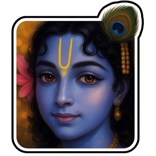 KRISHNA Sticker
