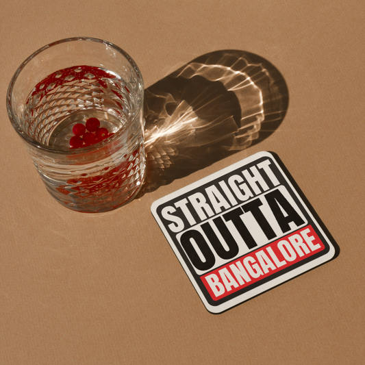 Straight Outta Bangalore Sticker